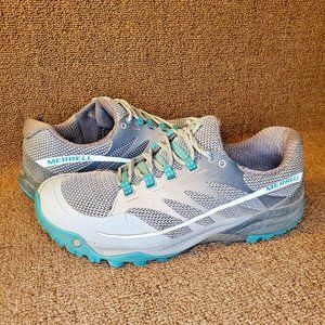 Merrell All Out Charge Womens 9.5 Low Top Trail Running Shoes Gray J03964